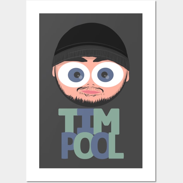 If Tim Pool Was a South Park Character Wall Art by Ina